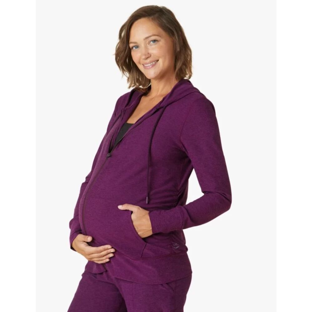 NWT BEYOND YOGA / BEYOND THE BUMP - Spacedye Everyday Maternity Hoodie